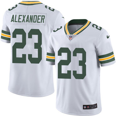 Personalized Packers #23 Jaire Alexander White Youth Stitched NFL Untouchable Limited Jersey