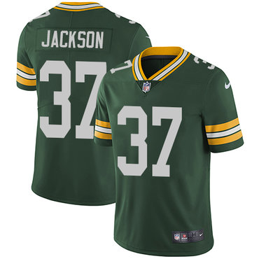 Personalized Packers #37 Josh Jackson Green Team Color Youth Stitched NFL Untouchable Limited Jersey