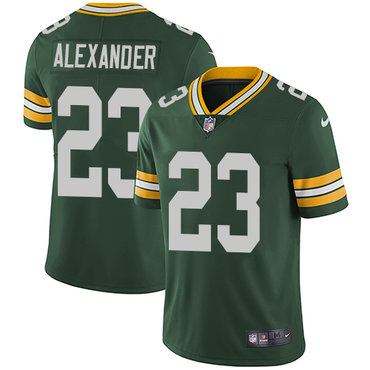 Personalized Packers #23 Jaire Alexander Green Team Color Youth Stitched NFL Untouchable Limited Jersey