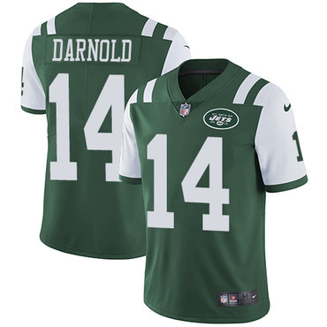 Personalized Jets #14 Sam Darnold Green Team Color Youth Stitched NFL Untouchable Limited Jersey