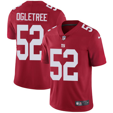 Personalized Giants #52 Alec Ogletree Red Alternate Youth Stitched NFL Untouchable Limited Jersey