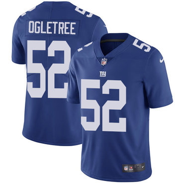 Personalized Giants #52 Alec Ogletree Royal Blue Team Color Youth Stitched NFL Untouchable Limited Jersey
