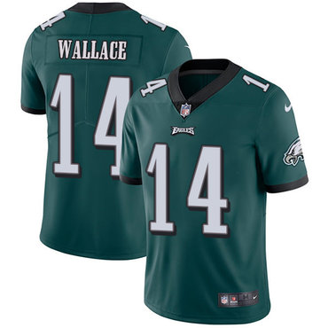 Personalized Eagles #14 Mike Wallace Midnight Green Team Color Youth Stitched NFL Untouchable Limited Jersey