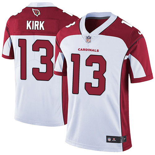 Personalized Cardinals #13 Christian Kirk White Youth Stitched NFL Untouchable Limited Jersey