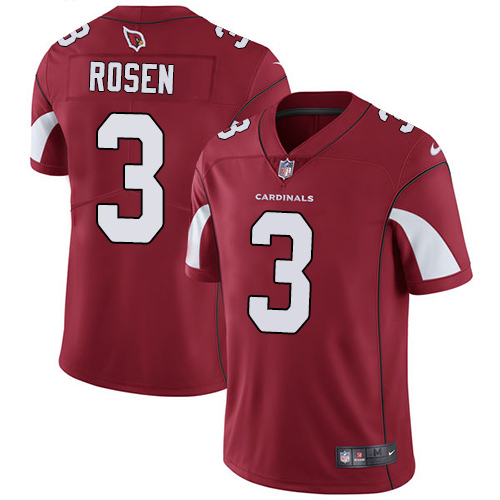 Personalized Cardinals #3 Josh Rosen Red Team Color Youth Stitched NFL Untouchable Limited Jersey