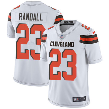 Personalized Browns #23 Damarious Randall White Youth Stitched NFL Untouchable Limited Jersey