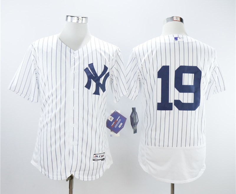 Personalized Yankees 19 Masahiro Tanaka White Flexbase Jersey