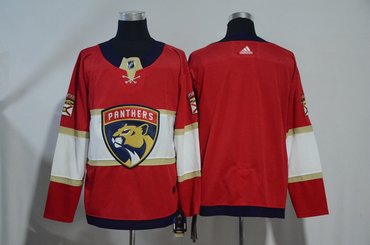 Personalized Panthers Blank Red Jersey