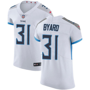 Personalized Titans #31 Kevin Byard White Men’s Stitched NFL Untouchable Elite Jersey