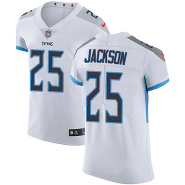 Personalized Titans #25 Adoree’ Jackson White Men’s Stitched NFL Untouchable Elite Jersey