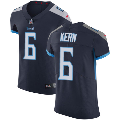 Personalized Titans #6 Brett Kern Navy Blue Alternate Men’s Stitched NFL Untouchable Elite Jersey