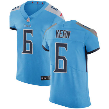 Personalized Titans #6 Brett Kern Light Blue Team Color Men’s Stitched NFL Untouchable Elite Jersey