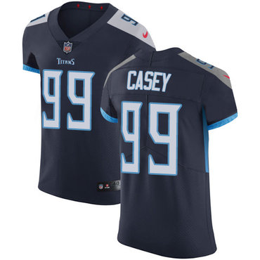 Personalized Titans #99 Jurrell Casey Navy Blue Alternate Men’s Stitched NFL Untouchable Elite Jersey