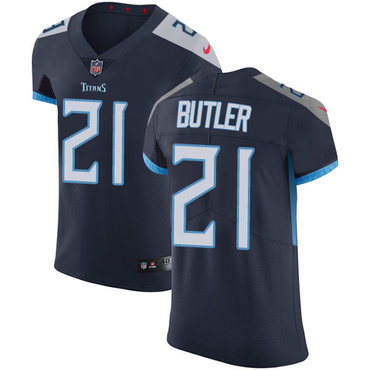 Personalized Titans #21 Malcolm Butler Navy Blue Alternate Men’s Stitched NFL Untouchable Elite Jersey