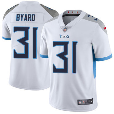 Personalized Titans #31 Kevin Byard White Men’s Stitched NFL Untouchable Limited Jersey
