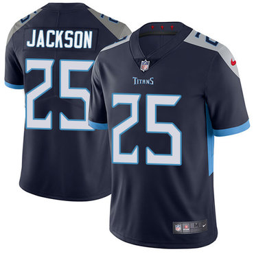 Personalized Titans #25 Adoree’ Jackson Navy Blue Alternate Men’s Stitched NFL Untouchable Limited Jersey
