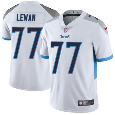 Personalized Titans #77 Taylor Lewan White Youth Stitched NFL Untouchable Limited Jersey