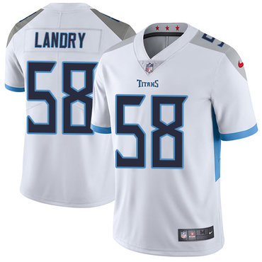Personalized Titans #58 Harold Landry White Youth Stitched NFL Untouchable Limited Jersey