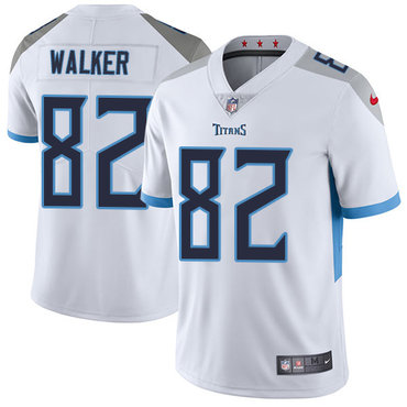 Personalized Titans #82 Delanie Walker White Youth Stitched NFL Untouchable Limited Jersey