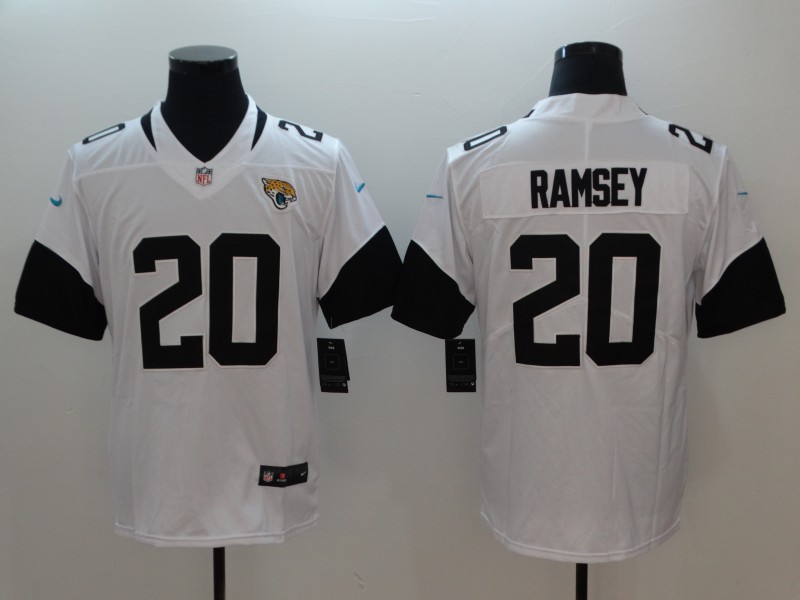 Personalized Jaguars 20 Jalen Ramsey White New 2018 Untouchable Limited Jersey