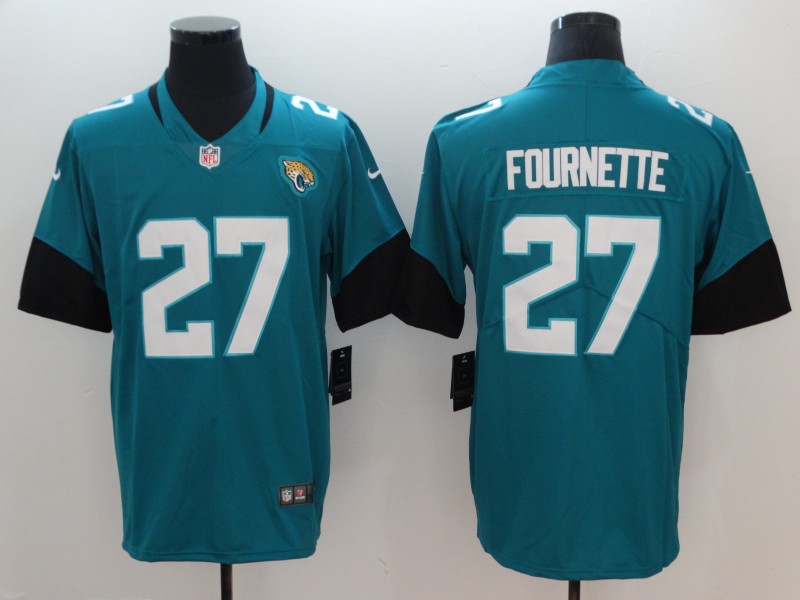 Personalized Jaguars 27 Leonard Fournette Teal New 2018 Untouchable Limited Jersey