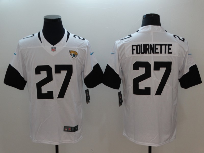 Personalized Jaguars 27 Leonard Fournette White New 2018 Untouchable Limited Jersey