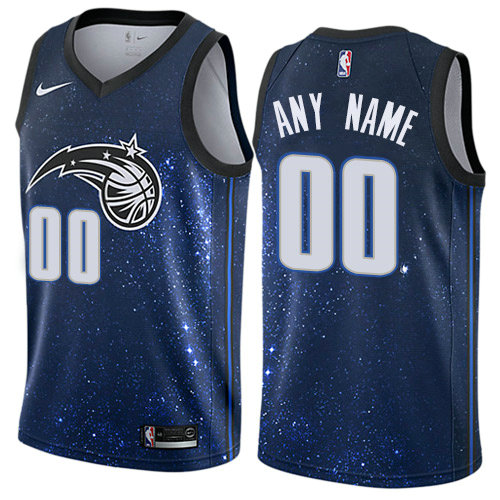 Personalized Men’s Orlando Magicized Authentic Blue NBA City Edition Jersey