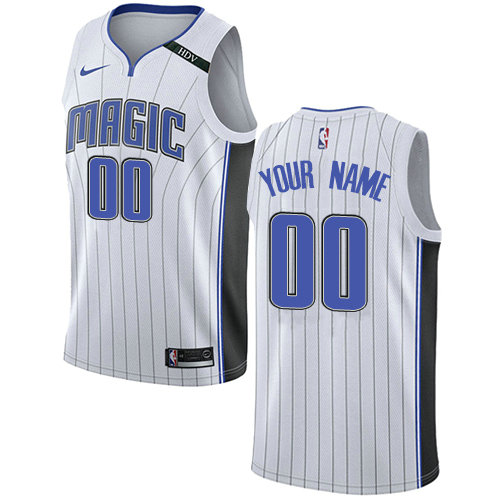 Personalized Men’s Orlando Magicized Authentic White NBA Association Edition Jersey