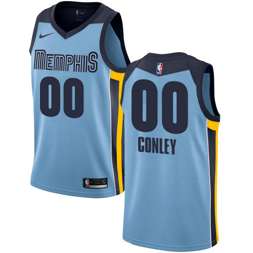 Personalized Men’s Memphis Grizzliesized Authentic Light Blue NBA Jersey Statement Edition