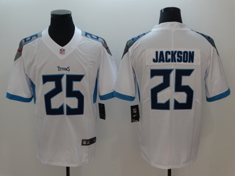 Personalized Titans 25 Adoree’ Jackson White New 2018 Untouchable Limited Jersey