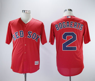 Personalized Red Sox 2 Xander Bogaerts Red Cool Base Jersey