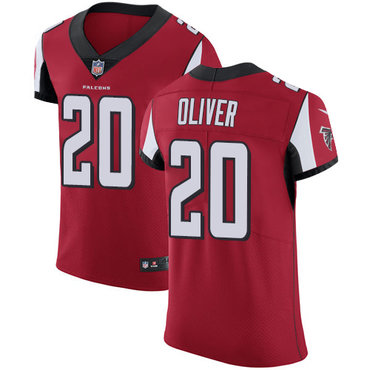 Personalized Falcons #20 Isaiah Oliver Red Team Color Men’s Stitched NFL Untouchable Elite Jersey