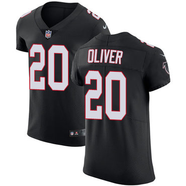 Personalized Falcons #20 Isaiah Oliver Black Alternate Men’s Stitched NFL Untouchable Elite Jersey
