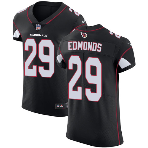 Personalized Cardinals #29 Chase Edmonds Black Alternate Men’s Stitched NFL Untouchable Elite Jersey