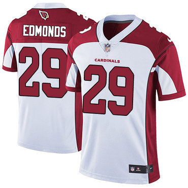 Personalized Cardinals #29 Chase Edmonds White Men’s Stitched NFL Untouchable Limited Jersey
