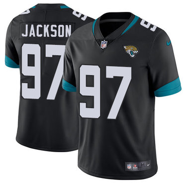 Personalized Jaguars #97 Malik Jackson Black Alternate Men’s Stitched NFL Untouchable Limited Jersey