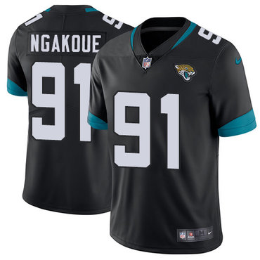 Personalized Jaguars #91 Yannick Ngakoue Black Alternate Men’s Stitched NFL Untouchable Limited Jersey