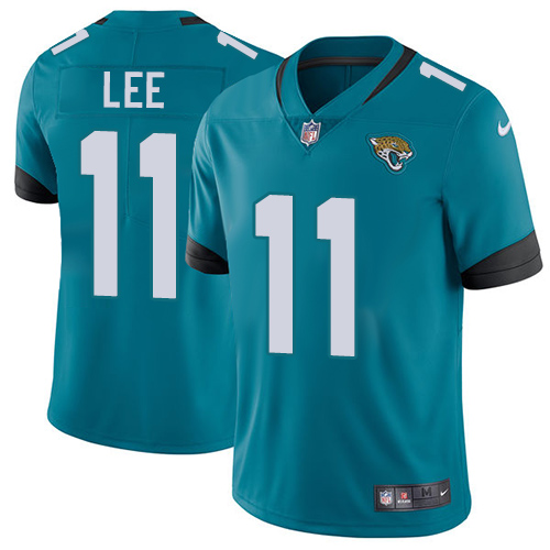 Personalized Jaguars #11 Marqise Lee Teal Green Team Color Men’s Stitched NFL Untouchable Limited Jersey