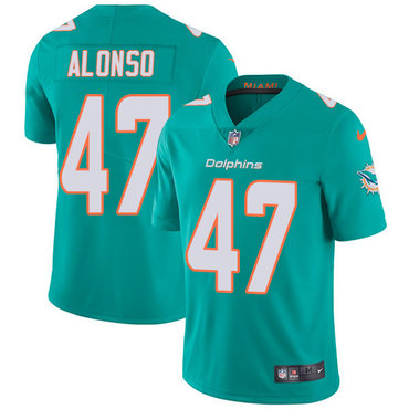 Personalized Dolphins #47 Kiko Alonso Aqua Green Team Color Men’s Stitched NFL Untouchable Limited Jersey