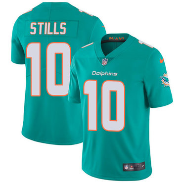 Personalized Dolphins #10 Kenny Stills Aqua Green Team Color Men’s Stitched NFL Untouchable Limited Jersey
