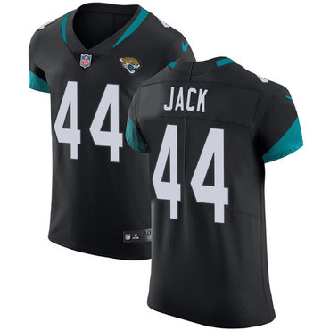 Personalized Jaguars #44 Myles Jack Black Alternate Men’s Stitched NFL Untouchable Elite Jersey
