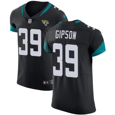 Personalized Jaguars #39 Tashaun Gipson Black Alternate Men’s Stitched NFL Untouchable Elite Jersey