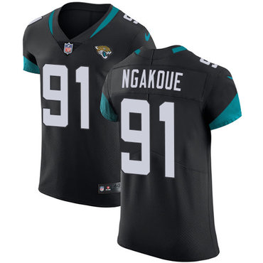 Personalized Jaguars #91 Yannick Ngakoue Black Alternate Men’s Stitched NFL Untouchable Elite Jersey