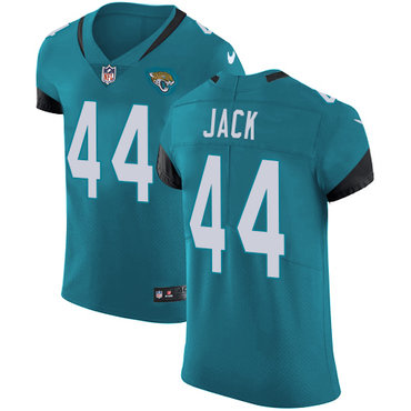 Personalized Jaguars #44 Myles Jack Teal Green Team Color Men’s Stitched NFL Untouchable Elite Jersey