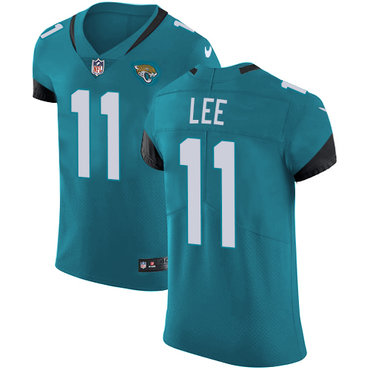 Personalized Jaguars #11 Marqise Lee Teal Green Team Color Men’s Stitched NFL Untouchable Elite Jersey