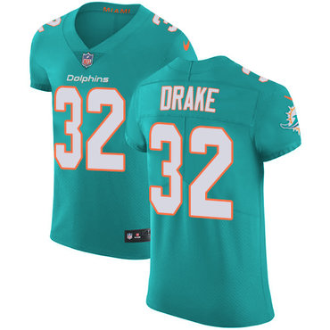 Personalized Dolphins #32 Kenyan Drake Aqua Green Team Color Men’s Stitched NFL Untouchable Elite Jersey