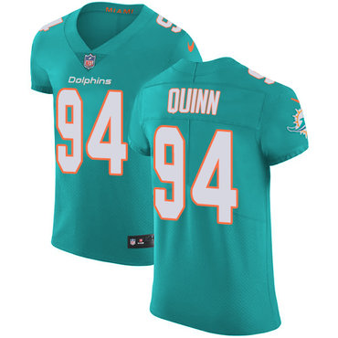 Personalized Dolphins #94 Robert Quinn Aqua Green Team Color Men’s Stitched NFL Untouchable Elite Jersey