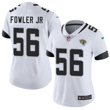 Personalized Jaguars #56 Dante Fowler Jr White Women’s Stitched NFL Untouchable Limited Jersey