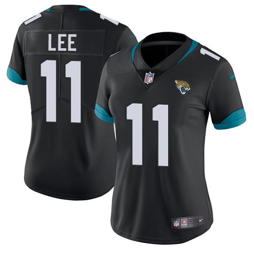 Personalized Jaguars #11 Marqise Lee Black Alternate Women’s Stitched NFL Untouchable Limited Jersey