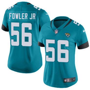 Personalized Jaguars #56 Dante Fowler Jr Teal Green Team Color Women’s Stitched NFL Untouchable Limited Jersey